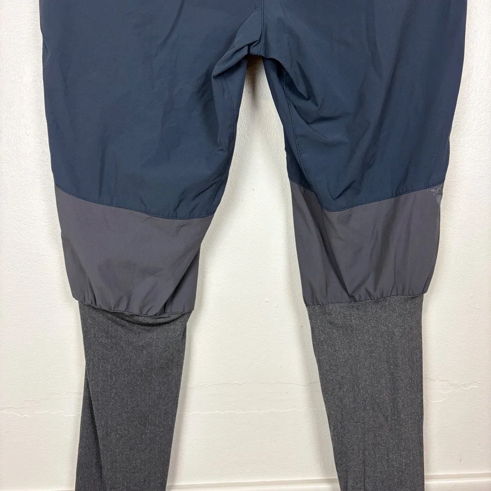Beanpole Womens Hiking Climbing Pants Size S Gray Mixed Fabric Stretchy Gropcore